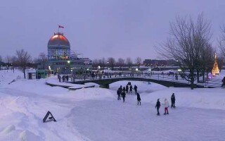 Учимся перебежке на коньках